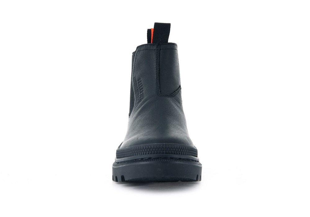 Botines Chelsea Palladium PALLATROOPER CHELSEA WATERPROOF Mujer Negras | Costa Rica-58027